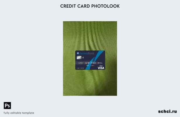 цифровая загрузка Азербайджан Access банковская карта Visa фотоизображение перед